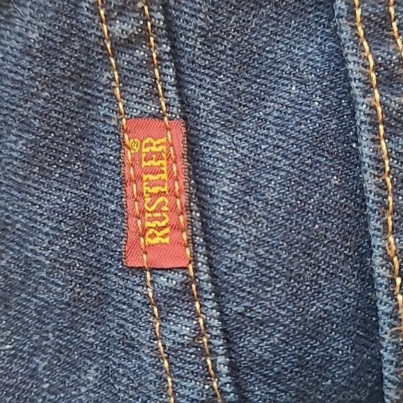 WRANGLER Rustler Dark Wash Jeans - Picture 4 of 7